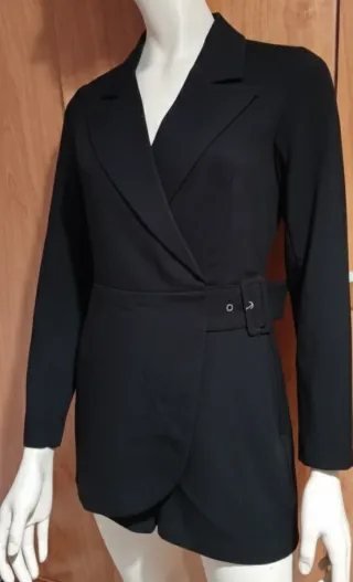 Mono negro blazer talla 36