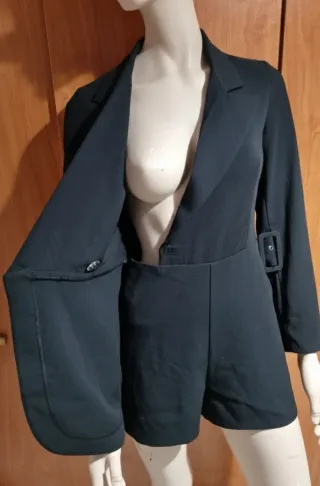 Mono negro blazer talla 36