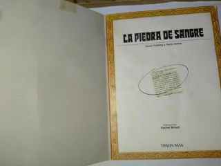 LIBRO JUEGO LA PIEDRA DE SANGRE (PATH OF PERIL)