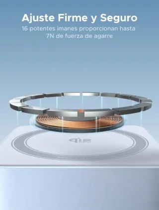 SinAbrirUGREEN MagFlow Qi2 25W Cargador Inal. 2en1