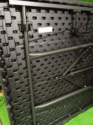 KESSER® Mesa Buffet Plegable de plástico 180x75x74