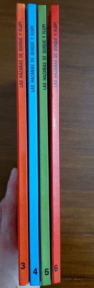 Quique y Flupi N° 3 al 6 Juventud Hergé Tintin