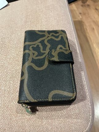 Monedero Tous Negro y Marrón