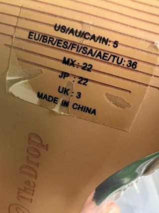 The Drop Gemini Botas Tacón Alto Plata talla 36