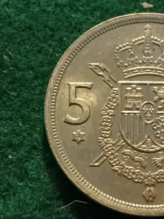 50 monedas 5 Pesetas 1975