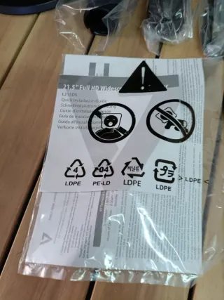 Monitor V7 L215DS-2E LED Full HD 21.5