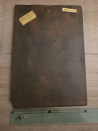 Placa mural en bronce Saint Martin