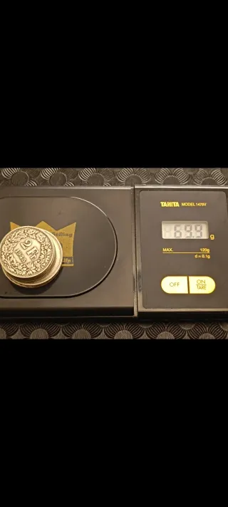 Lote monedas suizas de PLATA. Francos Suizos.