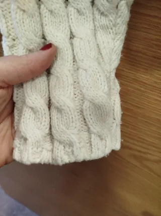 Jersey Zara lana trenzado niña 13 años