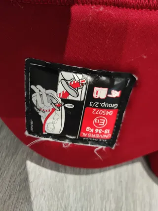 Alzador Coche Infantil Safety Rojo