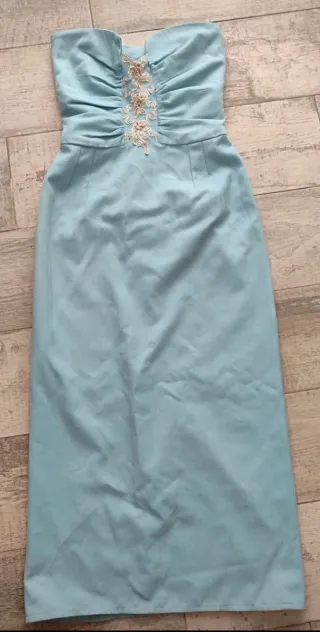 Vestido de evento azul