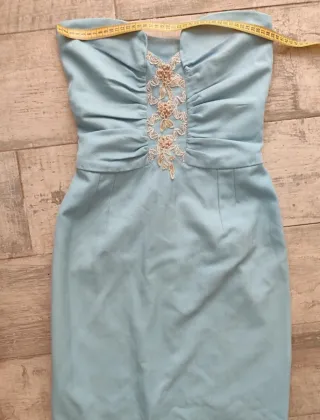 Vestido de evento azul