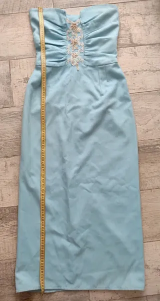 Vestido de evento azul