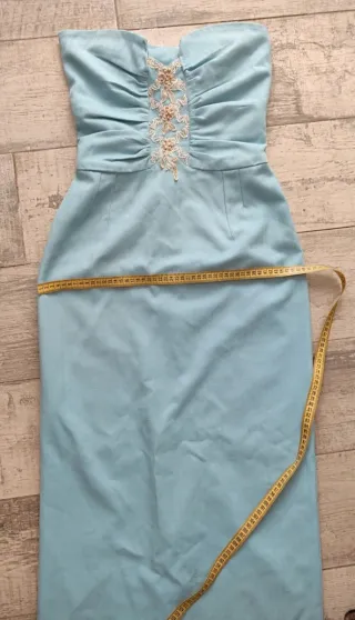 Vestido de evento azul