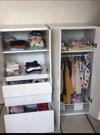 Armario Blanco IKEA SMÅSTAD