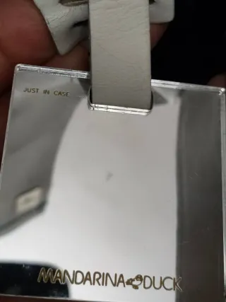 Borsa Mandarina Duck in pelle effetto marmoreo