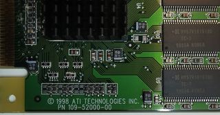 Scheda Video ATI - RAGE 128 AGP Graphics 8MB PN-10