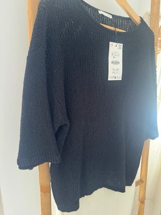 Jersey Zara Negro - Nuevo