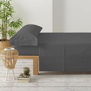 Degrees home - Premium - Juego de sabanas 90 x 200-3 Piezas -1 Sabana, 1 Bajeras Ajustables y 1 Fundas de Almohadas de 80x50 - M