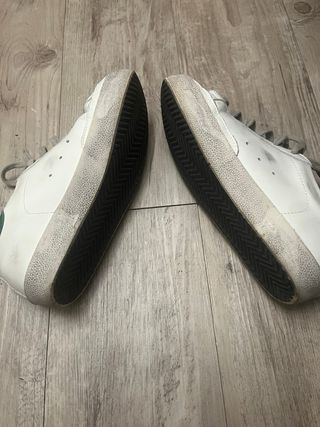 Golden Goose Superstar Verde Blanco