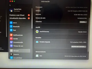 MacBook Air 2017 Plata