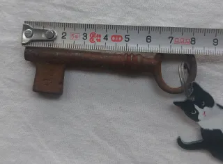 Llave antigua de cerradura