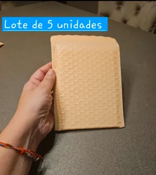 Lote 5 sobres envío acolchados