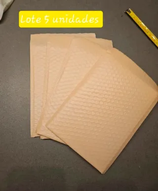 Lote 5 sobres envío acolchados
