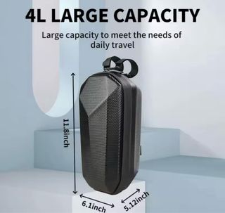 Bolsa Patinete Eléctrico Negra nueva