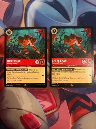 Shere Khan - Predatore Sdegnoso - Carte LCG