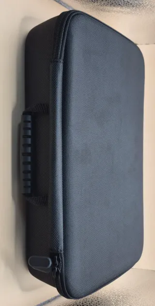 Estuche para 10 relojes negro y gris