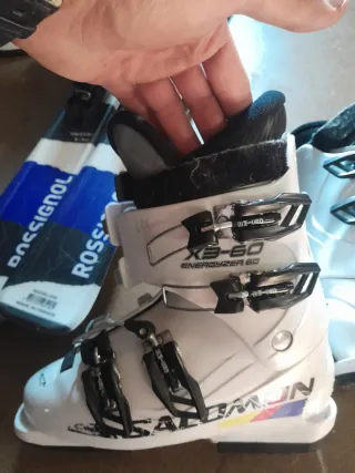 Sci infantili SCAN 120 e scarponi Rosignol 37/38