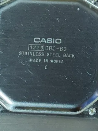 Reloj Casio Data Bank Telememo 50