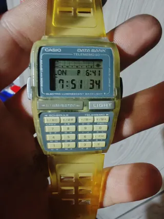 Reloj Casio Data Bank Telememo 50