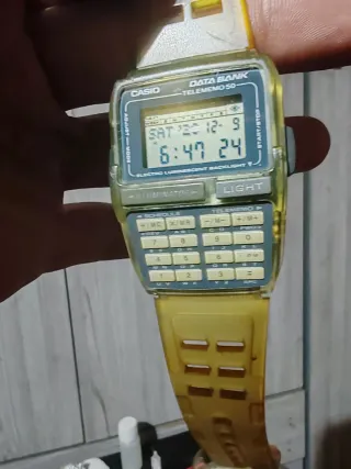 Reloj Casio Data Bank Telememo 50