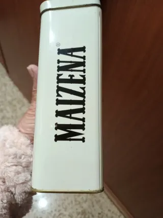 Lata Maizena antigua