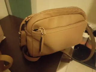 Bolso Parfois bandolera camel