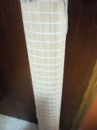 Estor enrollable bambú madera nuevo