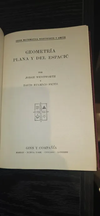 Lote 8 Libros antiguos Fisica Matematicas Quimica