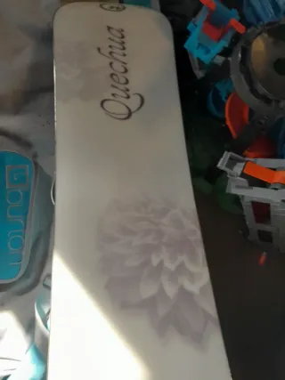 Tabla Snowboard Quechua Chica 154. Con fijaciones.