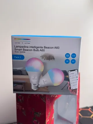 Set 2 Lampadine Smart ANTELA WiFi Tuya