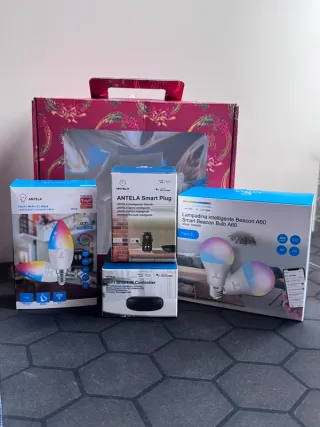 Set 2 Lampadine Smart ANTELA WiFi Tuya