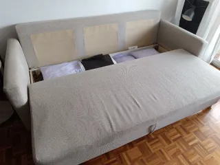 Sofá Cama Ikea FRIHETEN 3 Plazas Beige