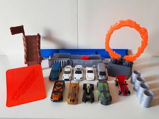 Mega Rampa Salto Hot Wheels Nitro