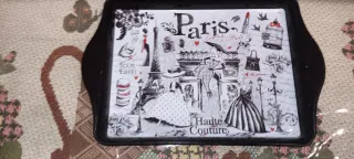 Set 3 Vassoi Decorati Parigi