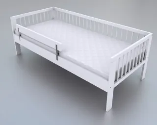 Cama infantil Ikea Gulliver blanca