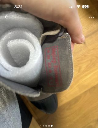 Botines Replay Beige y Negro Talla 38