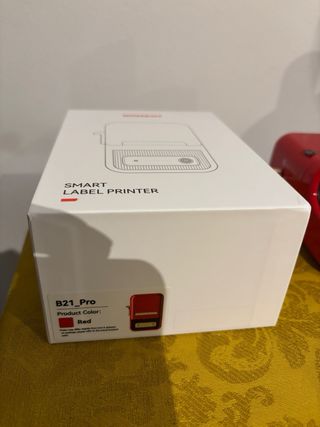 Etiquetadora Nimbot B21 Pro Roja