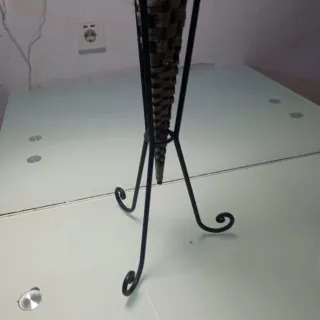 Macetero, paragüero portaramos metal y mimbre