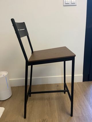 EN MADRID 3 taburetes altos ikea Sandsberg